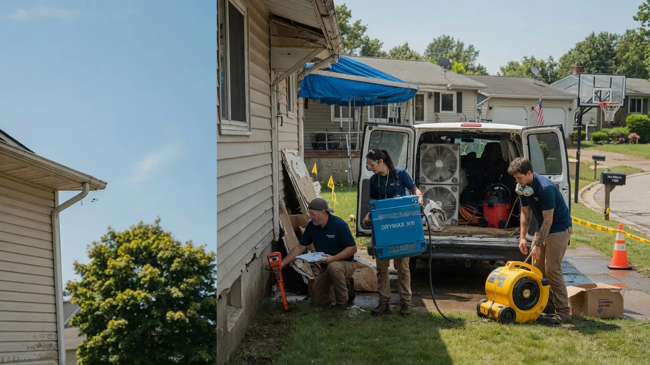 Ceiling Leak Cleanup in Sayner, WI near me